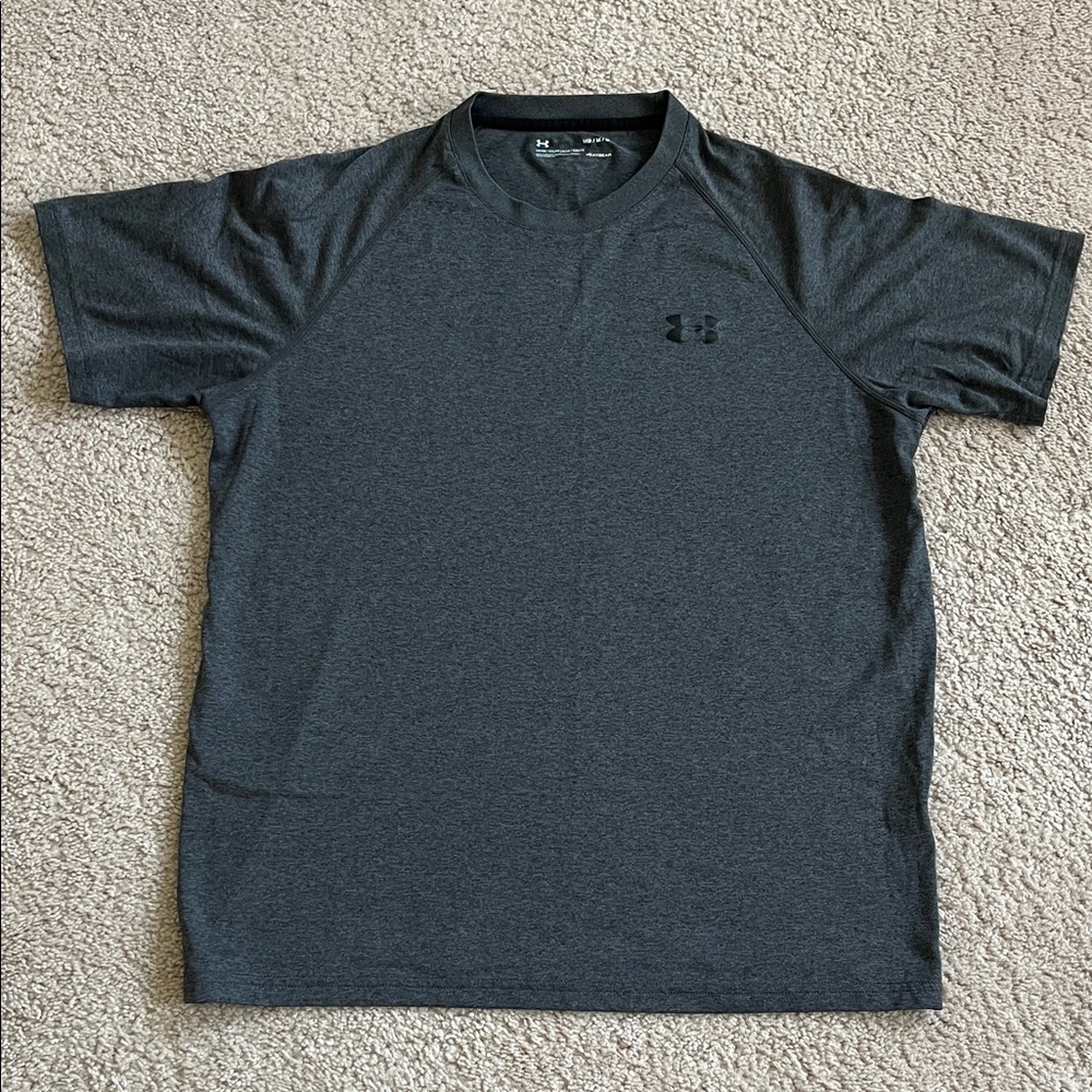 Under Armour Men's Charcoal Short Sleeve Tee